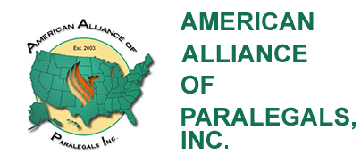 American Alliance of Paralegals, Inc. American Alliance of Paralegals, Inc.